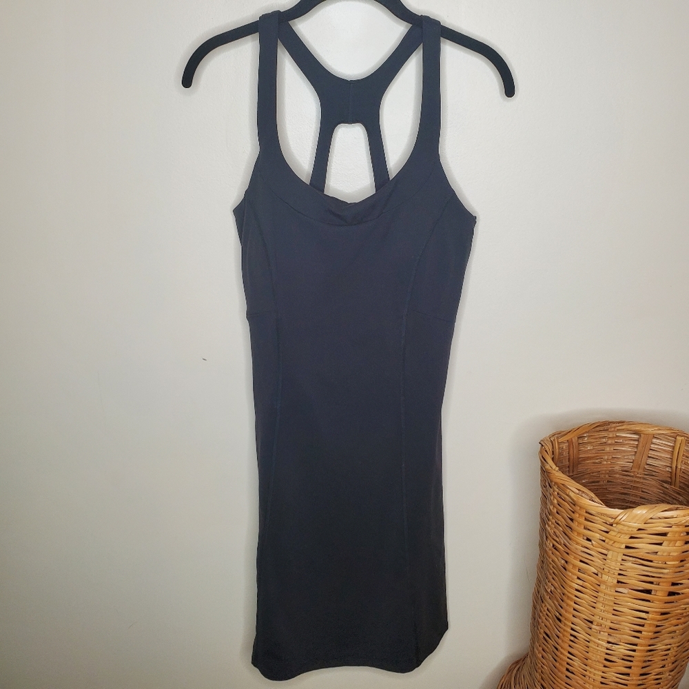 Women's Black Racerback Tank Dress